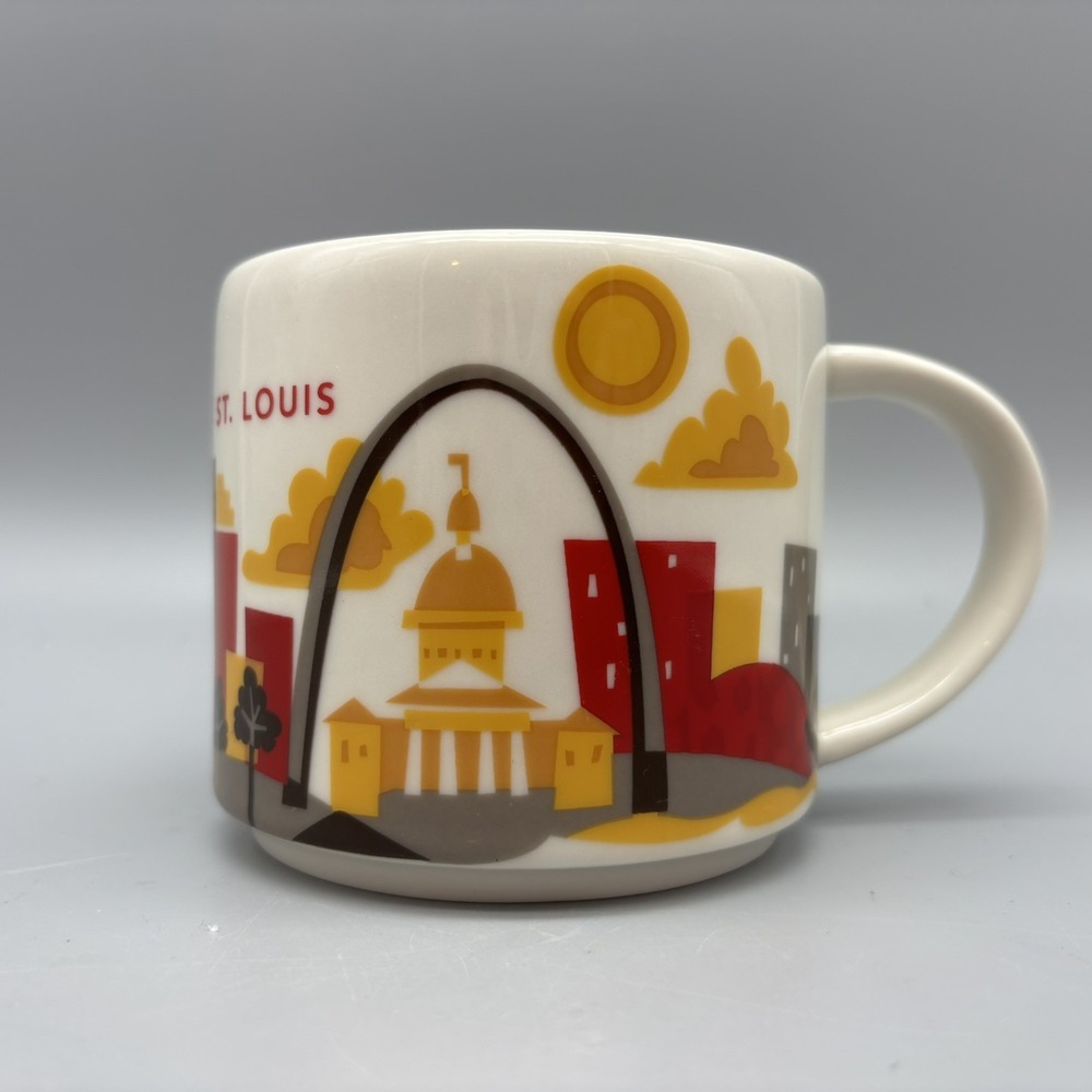 Starbucks St. Louis You Are‎ Here Series Collection 14oz Coffee Tea Mug Cup